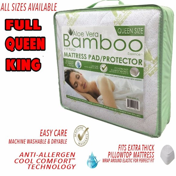 Aloe Vera Bamboo Essence Bedding Aloe Vera Bamboo Fitted Mattress
